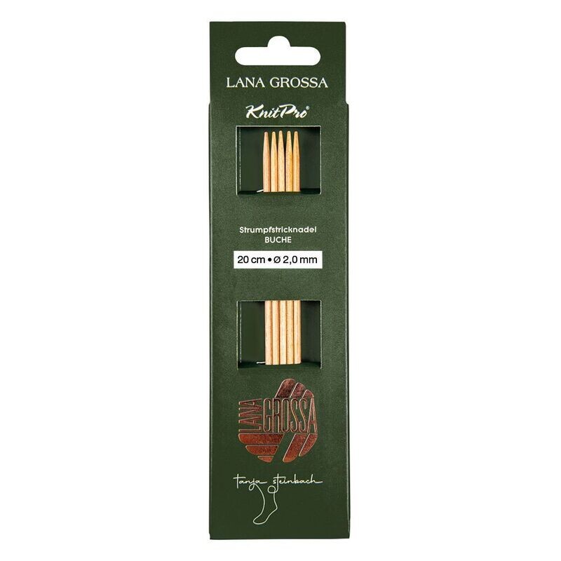 Nadelspiel BUCHE 20 cm 2-8 mm, ab Nadelspiel BUCHE 20 cm 2-8 mm, ab