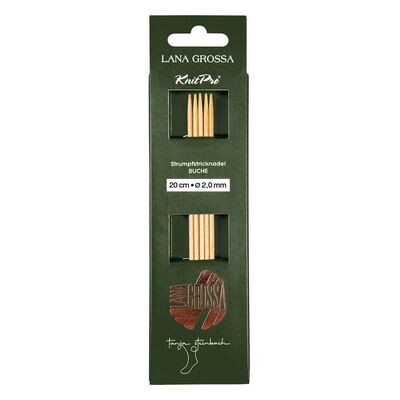Nadelspiel BUCHE 20 cm 2-8 mm, ab Nadelspiel BUCHE 20 cm 2-8 mm, ab