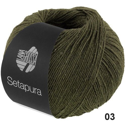 SETAPURA, Farbe & Bestand: 3 = Dunkeloliv