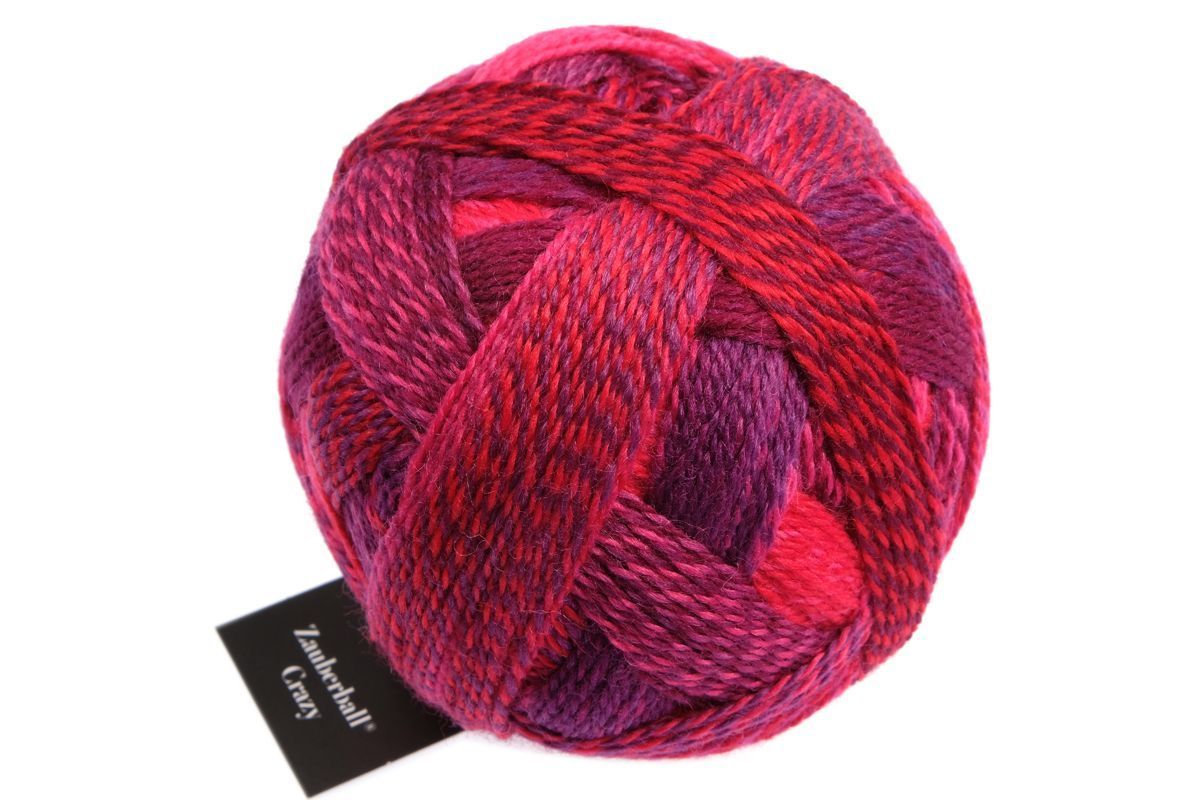 Crazy Zauberball® Indisch Rosa 2095