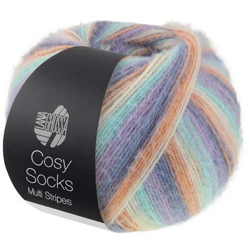 Sockenwolle MEILENWEIT COSY SOCKS Multi Stripes Sockenwolle MEILENWEIT COSY SOCKS Multi Stripes