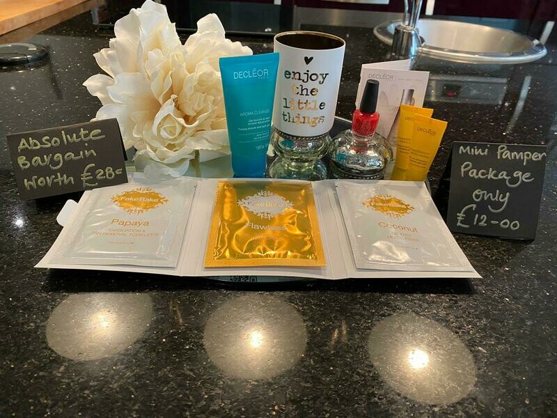 mini pamper package