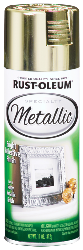 Rust-Oleum Specialty Metallic Spray Brass Paint