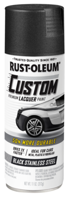 Rust-Oleum Automotive Stainless Steel Lacquer Spray Paint