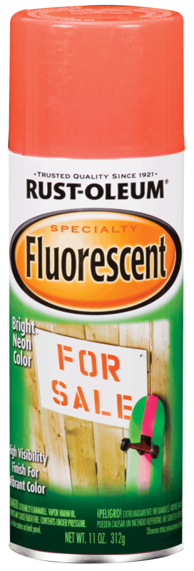 Rust-Oleum Fluorescent Spray Paint