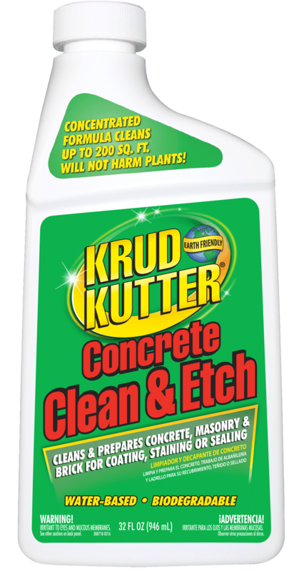 Krud Kuttter Concrete Clean &amp; Etch