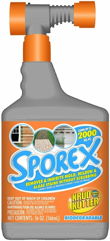 Krudd Kutter Sporex Mold, Mildew &amp; Algae Outdoor Cleaner