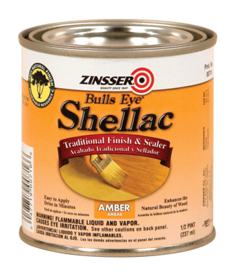 Bulls Eye Shellac Finish and Sealer Amber