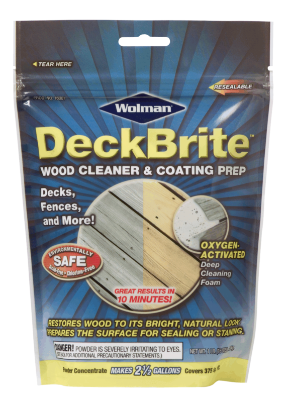 Wolman DeckBrite Wood Cleaner And Coating Prep
