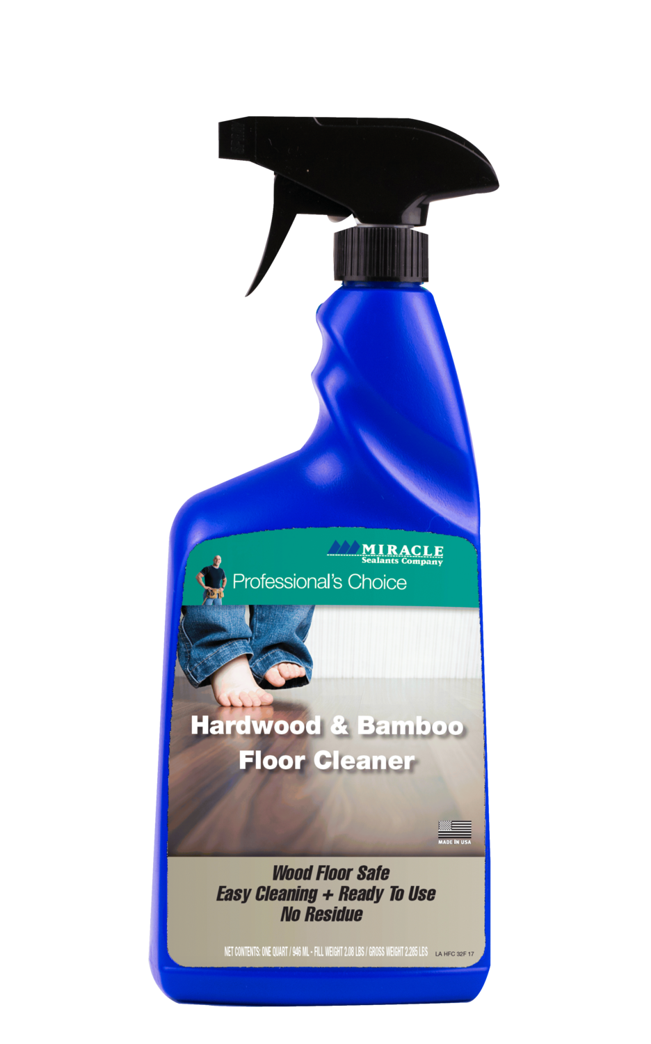 Miracle Sealants Hardwood & Bamboo Floor Cleaner Spray
