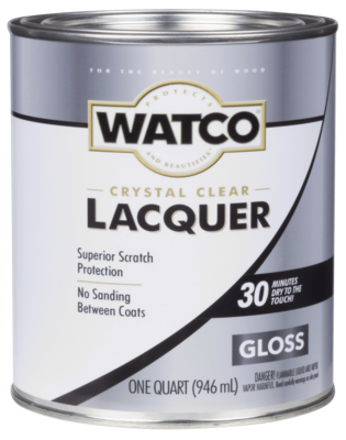 Watco Lacquer Gloss Crystal Clear