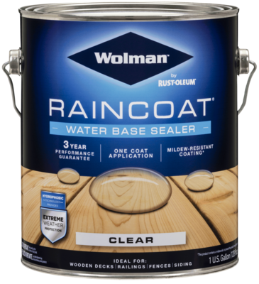 Wolman Raincoat Waterbase Sealer Clear