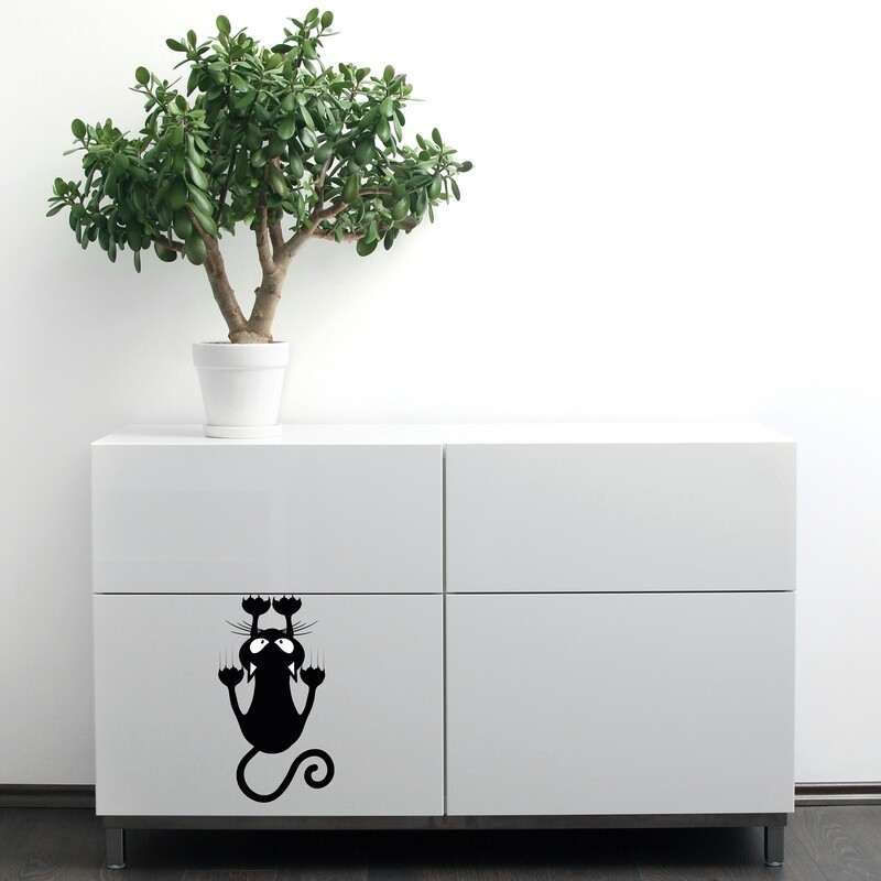 Crearreda 59007 - Cat Self Adhesive Wall Sticker