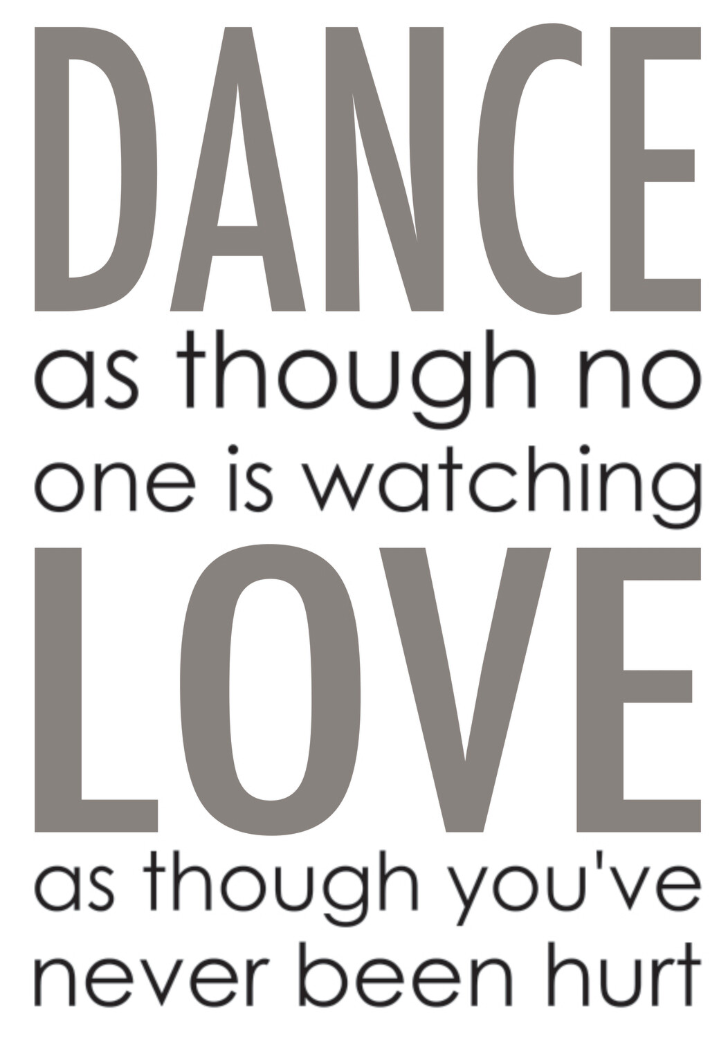 Dance Love Sing Live