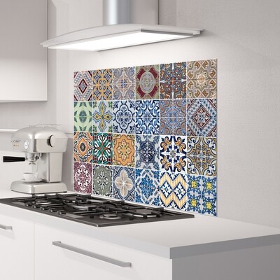 Azulejos Self Adhesive Kitchen Panels