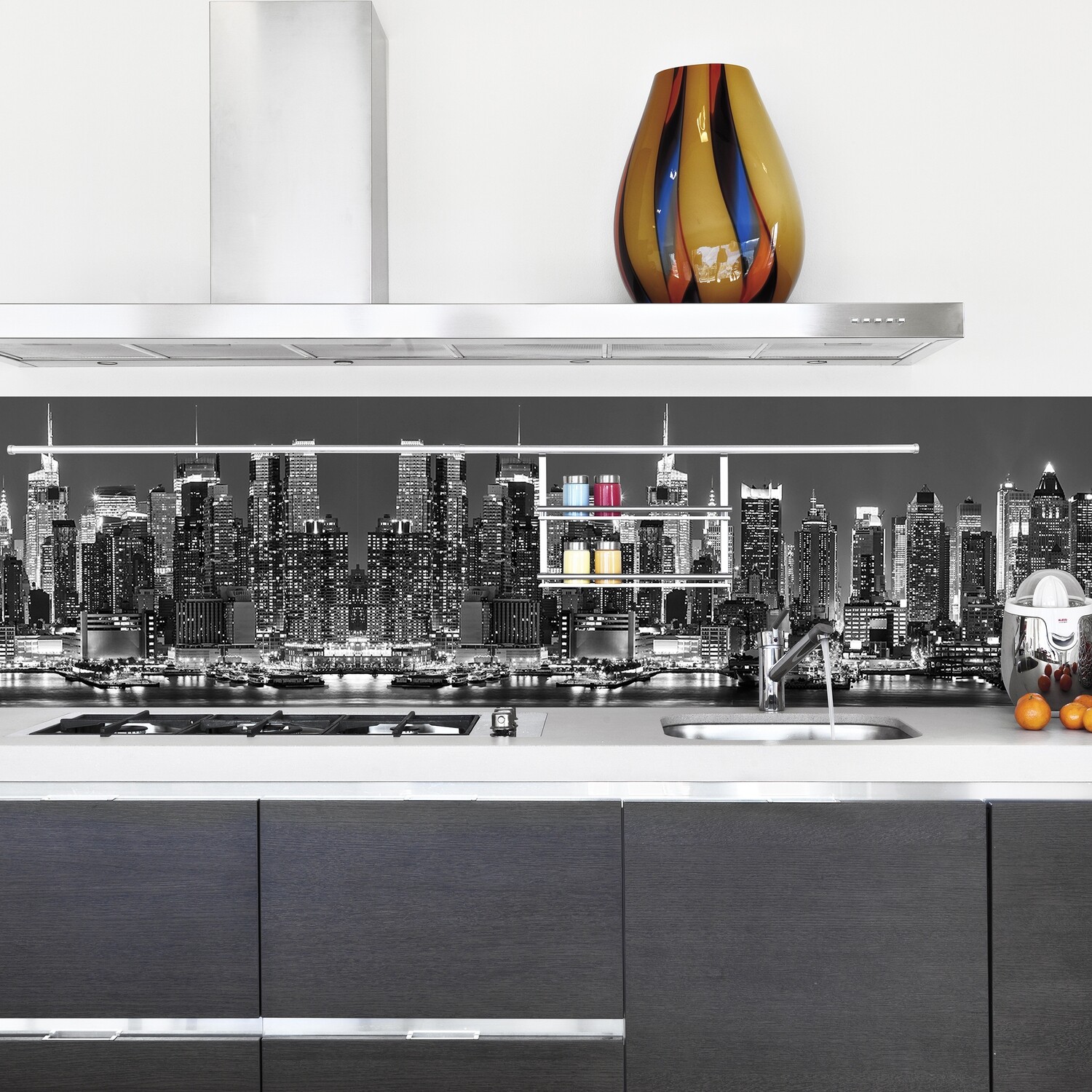 Crearreda 67316 - New York Skyline Self Adhesive Backsplash