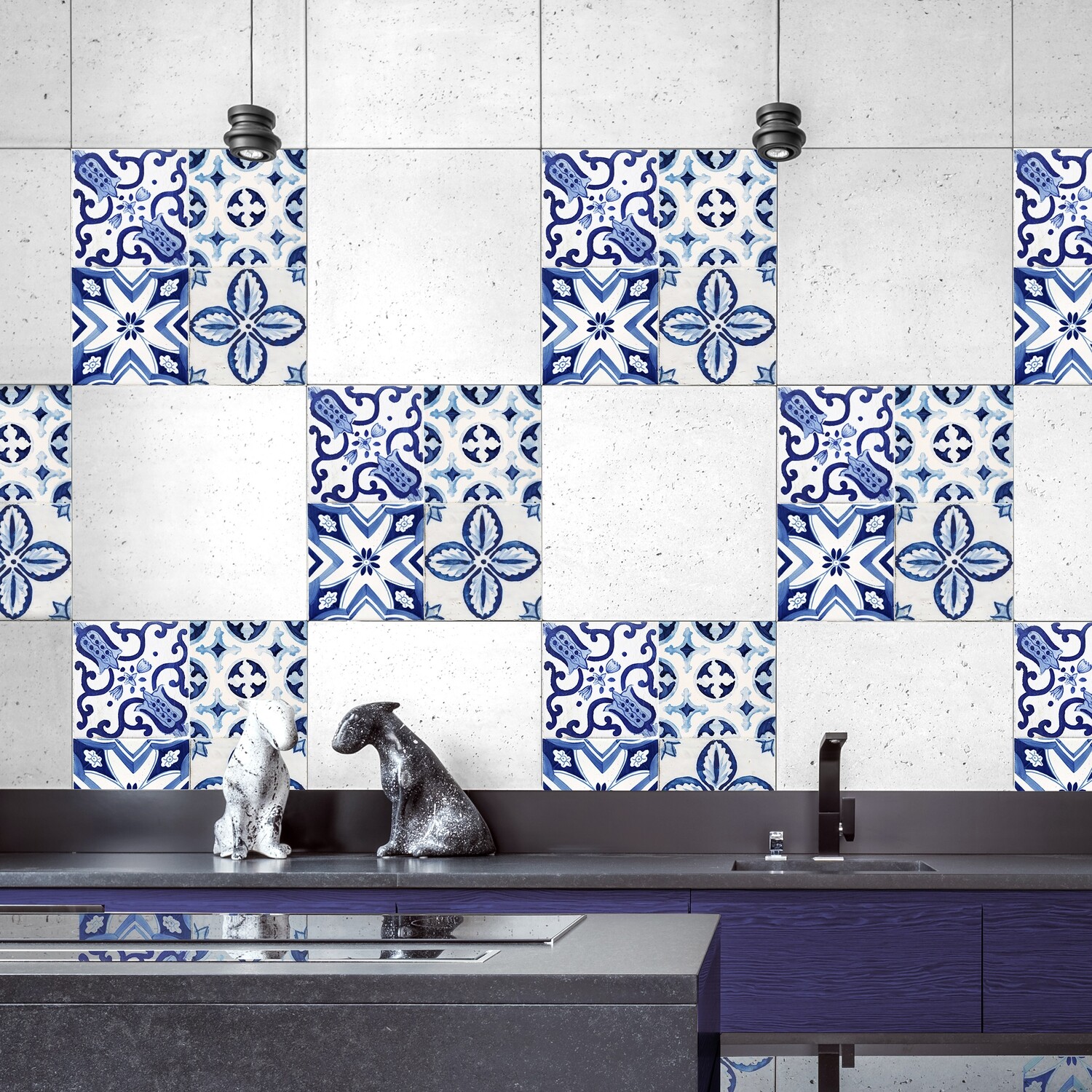 Crearreda 31223 - Azulejos Self Adhesive Tile Cover