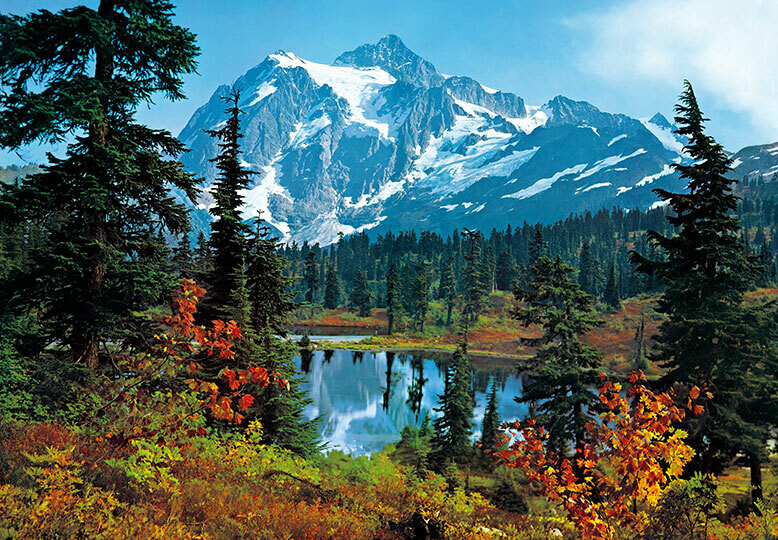 Mountain Morning Wall Mural