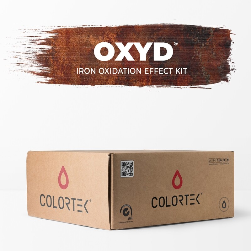 Oxyd - Iron Oxidation Effect Paint Kit for 5 sqm