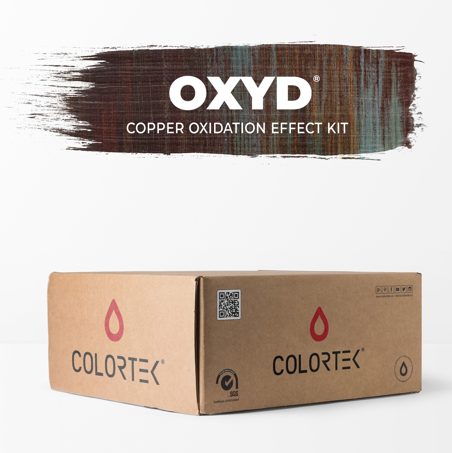 Oxyd - Copper Oxidation Effect Paint Kit 5 sqm