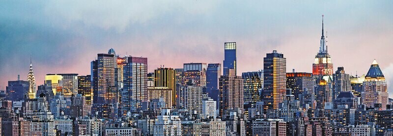New York Skyline Wall Mural