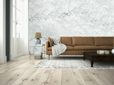 White Marble Wall Mural