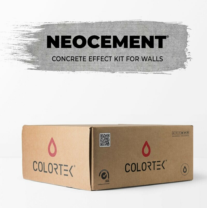 Neocement - Concrete Effect Kit for Walls 4 sqm