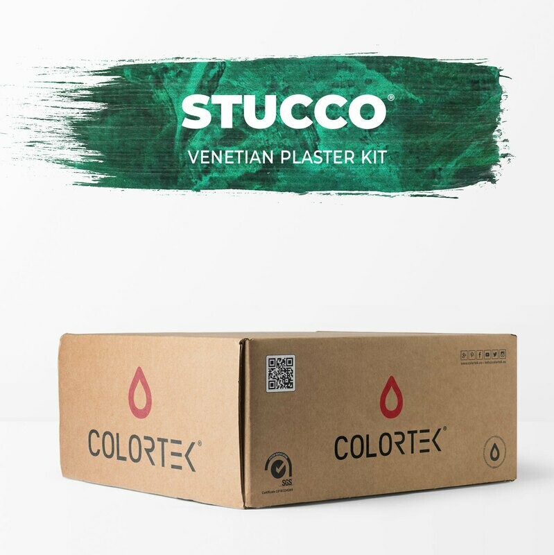 Stucco Venetian Plaster Paint kit for 12 sqm