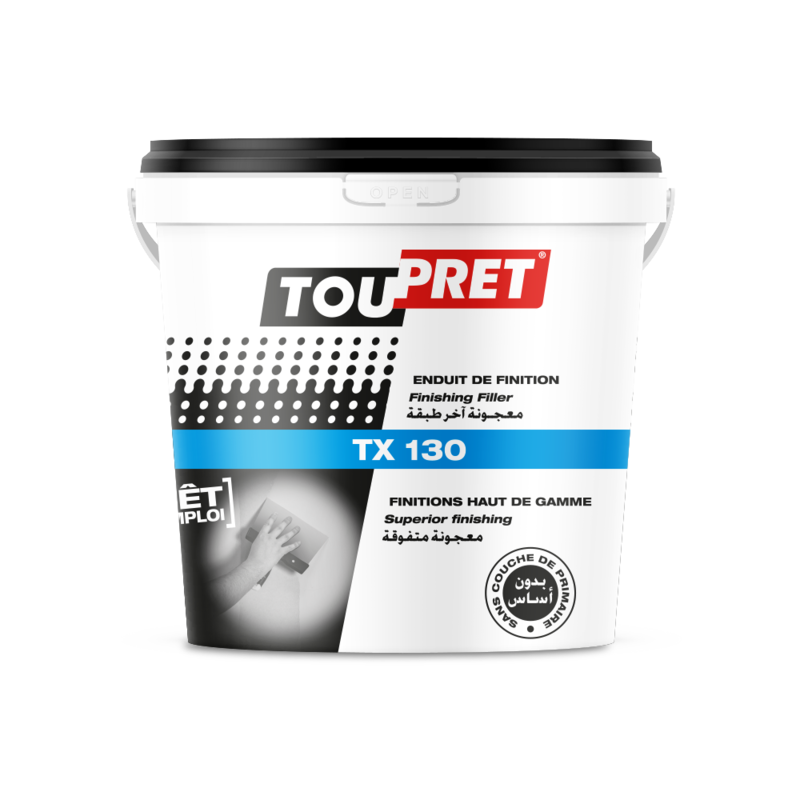 Toupret TX 130 High-Quality Surface Filler