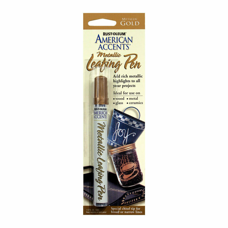 Rust Oleum Metallic Leafing Pen