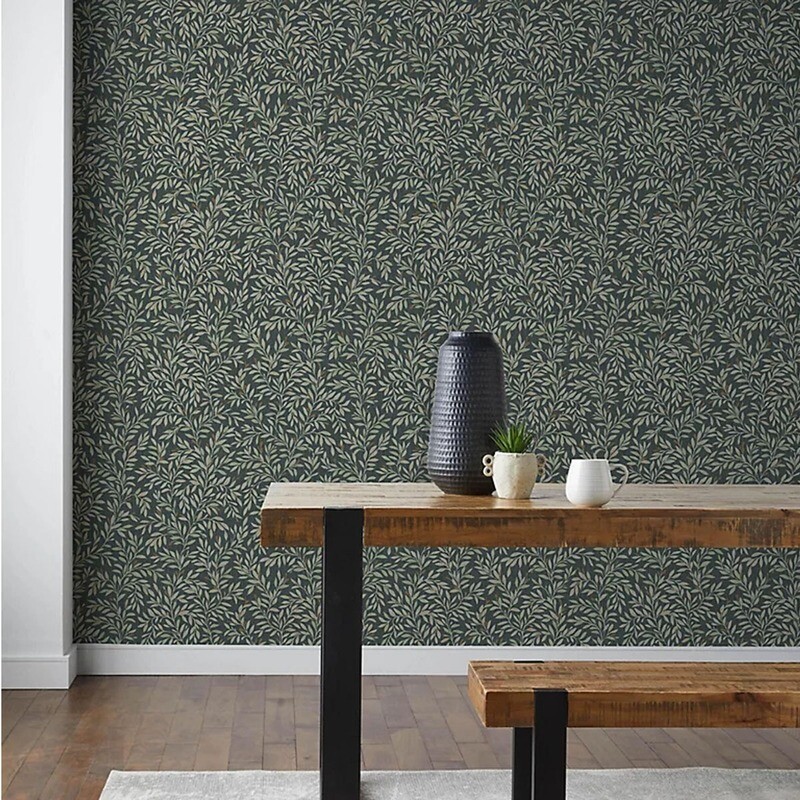 NEXT Ditsy Leaf Emerald