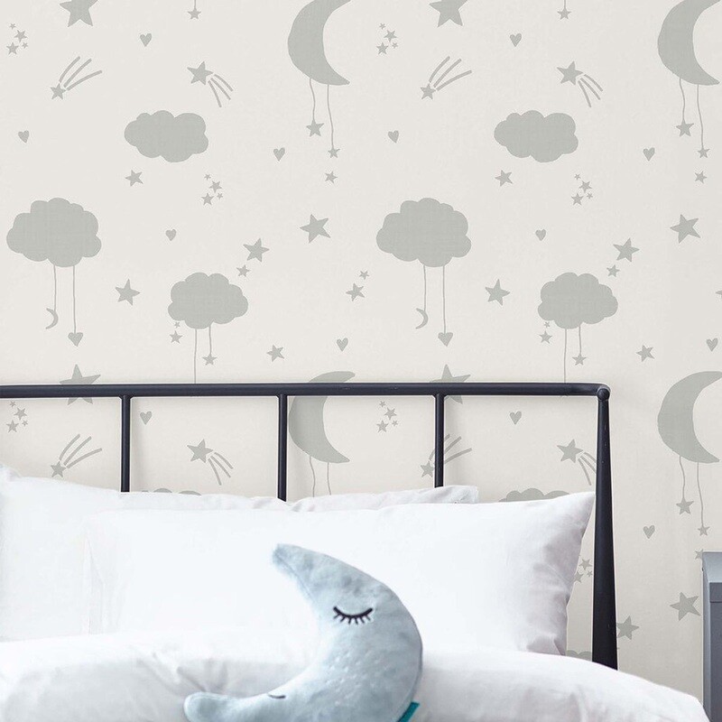 NEXT Moon and Stars Grey
