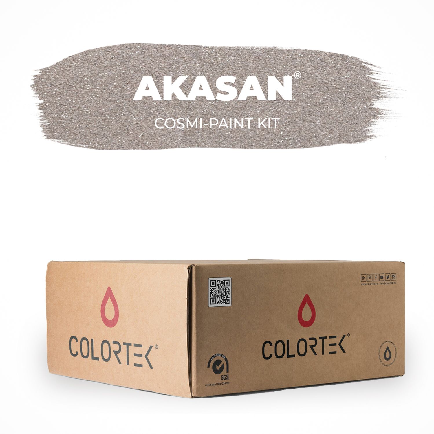 Akasan  - CosmiPaint Kit for Walls 6 sqm