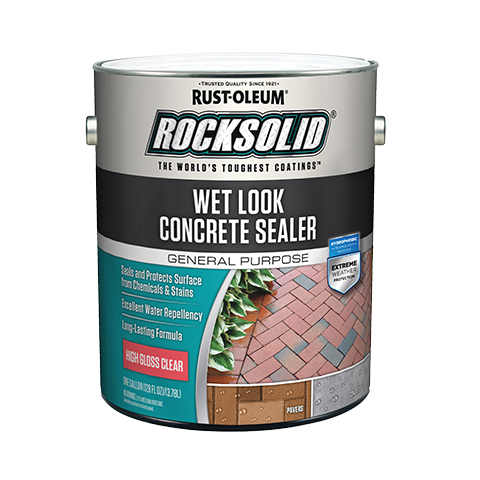 RockSolid® Wet Look Concrete Sealer 1G 317927