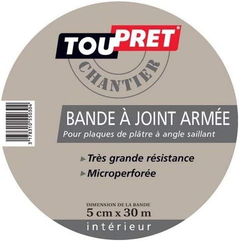 Toupret Reinforced joint tape 5Cm*30M, White