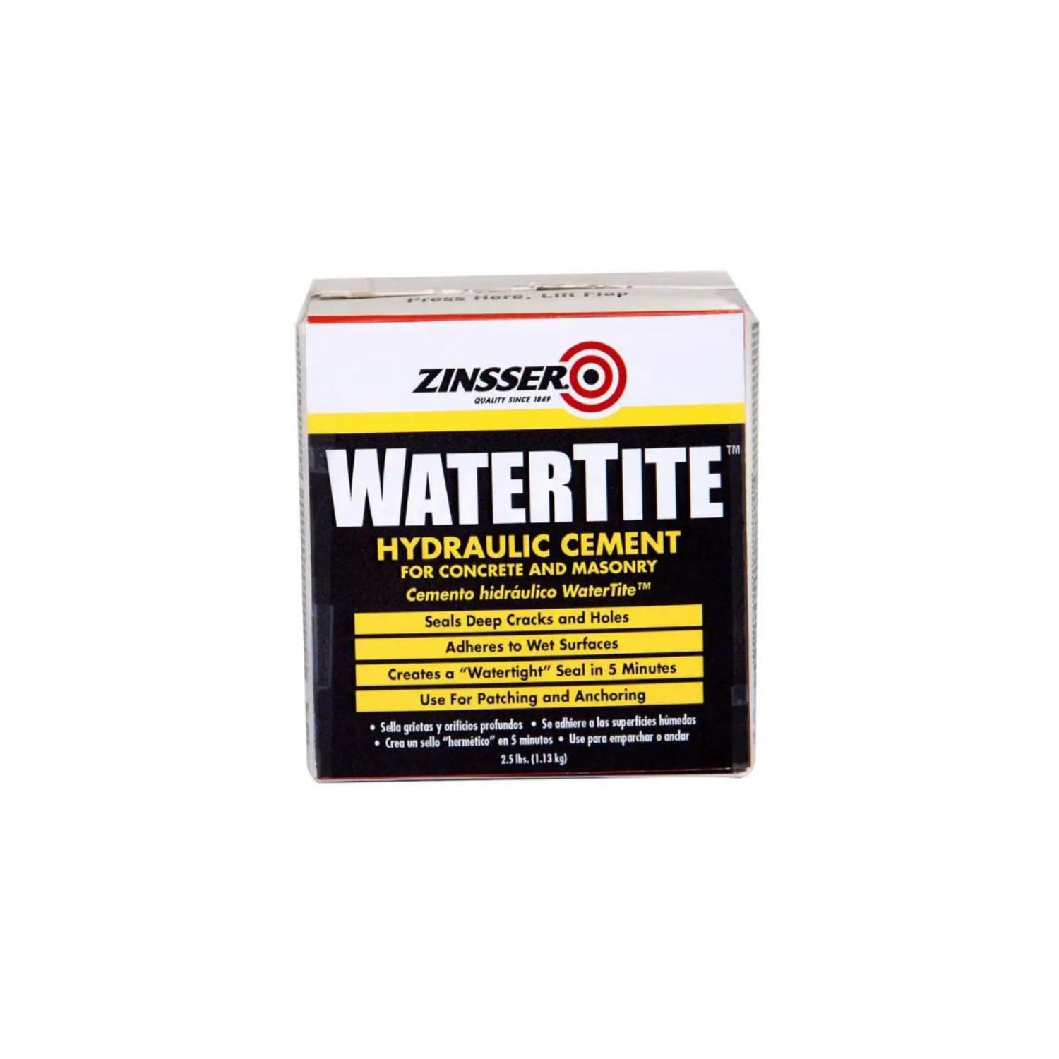Rust-Oleum Zinsser Watertite Hydraulic Cement Rust-Oleum Zinsser Watertite Hydraulic Cement