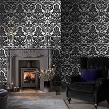 Graham and Brown Mystique Black/Silver - Artisan 33336