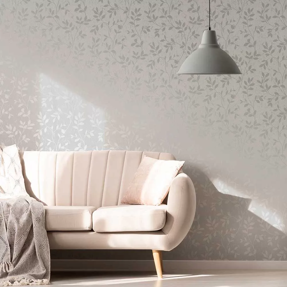 Milan Damask Silver 106520