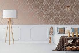 Milan Damask Rose Gold 106519