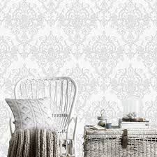 SFE Victorian Damask Silver 103029