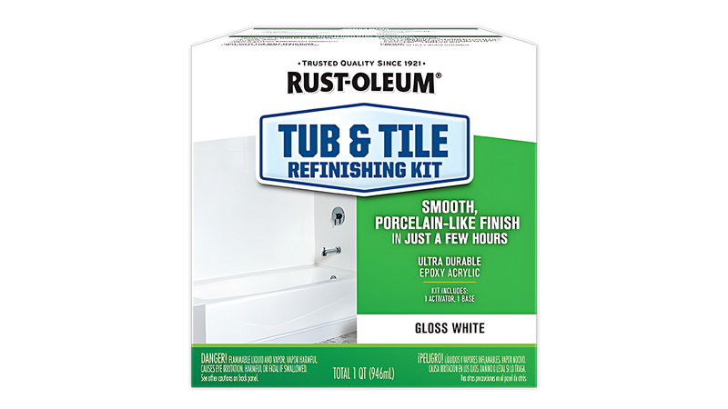 Rust - Oleum Tub &amp; Tile Refinishing Kit
