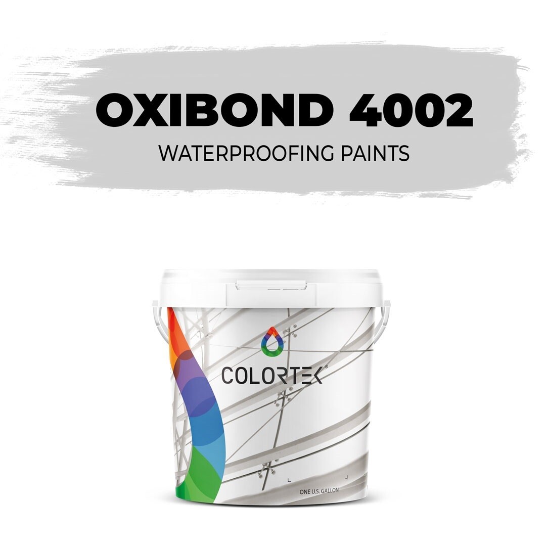 Oxibond 4002 - White Acrylic Waterproofing Paint, Size: US Quart - 0.9 Kg