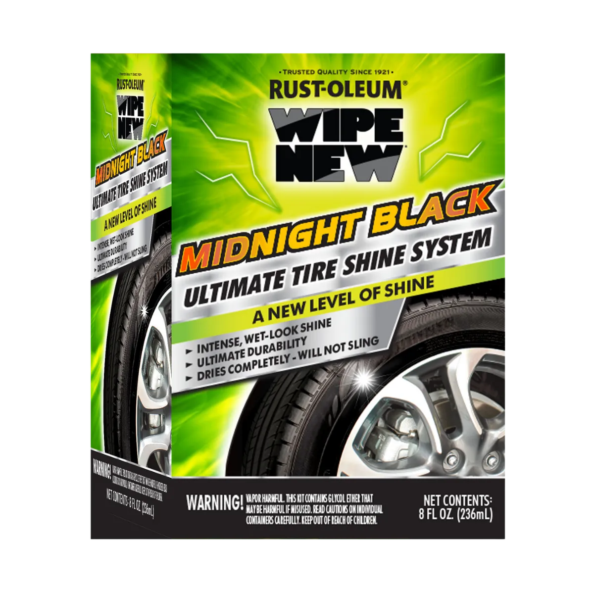 Midnight Black Ultimate Tire Shine System