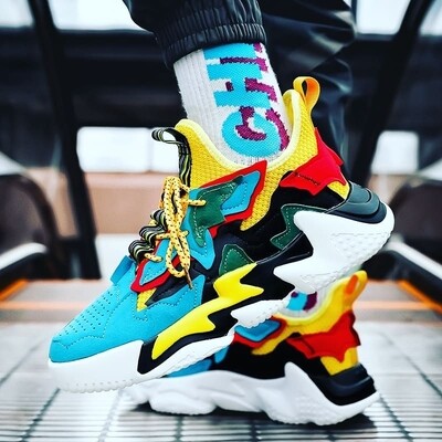 Multi coloured sneaker