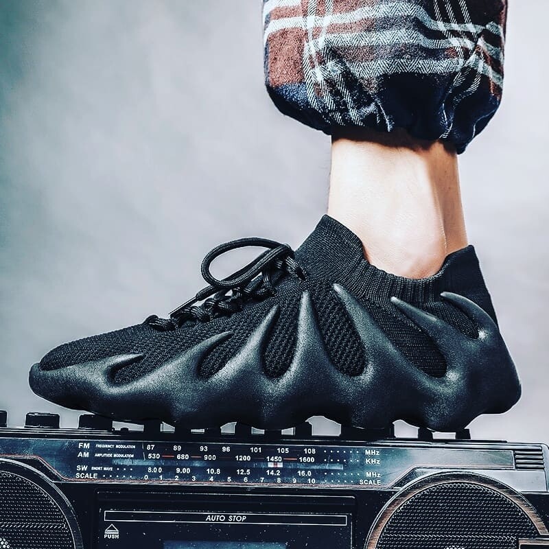 Irregular sole sneaker