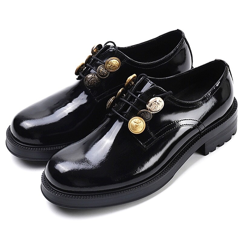 Double button loafer 