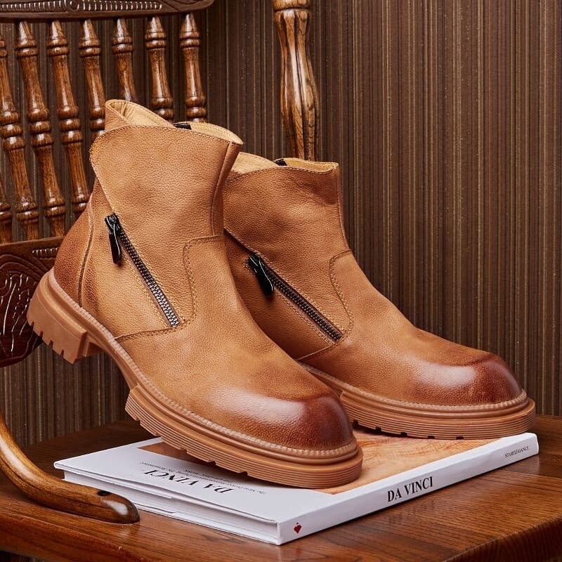 Side Zip Ankle boots 
