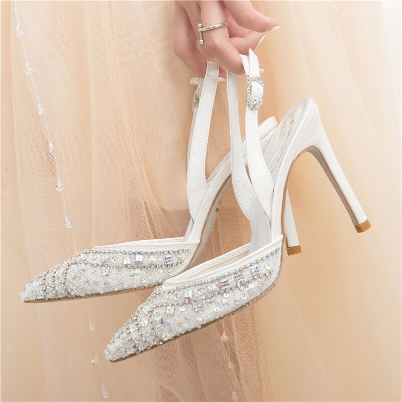 Open Back bridal sandal 