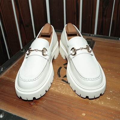 White Loafers