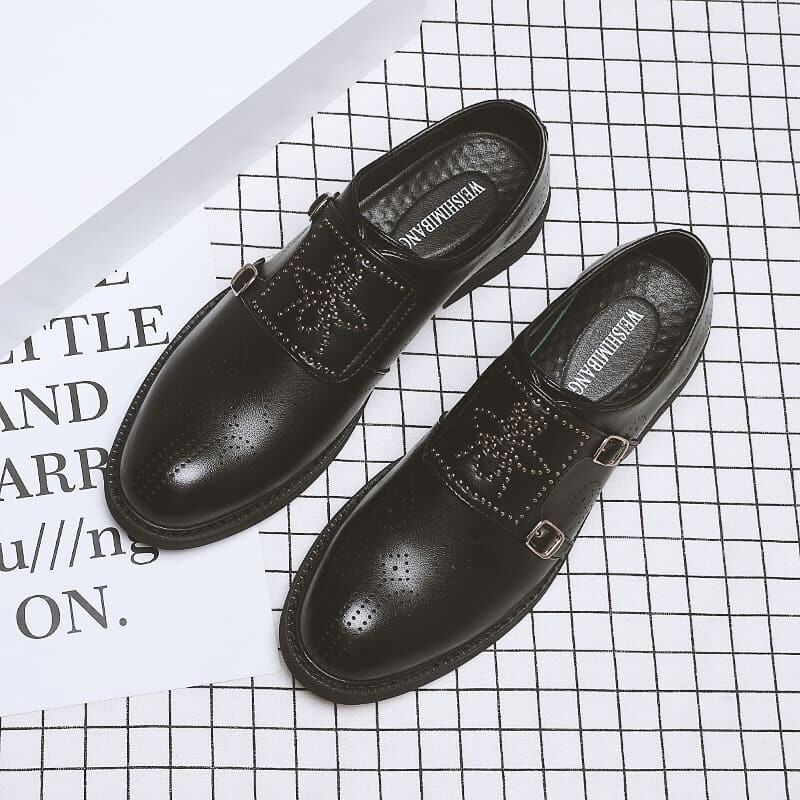 Double buckle loafer 